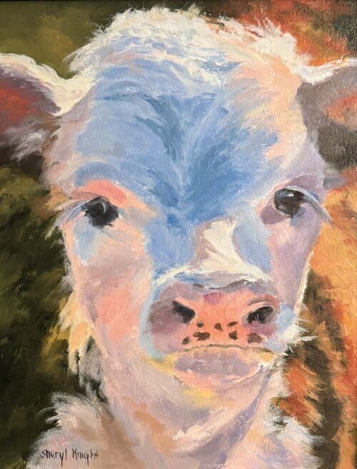 Portrait of a Calf